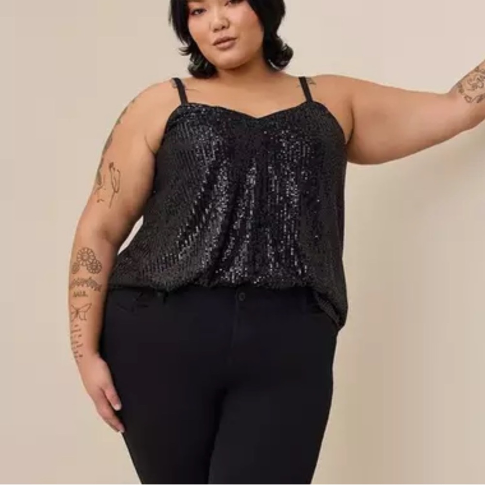 NWT Torrid Sophie Sequin Swing Cami Size 1X